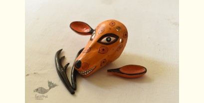 Handmade Wooden Mask ~ Deer