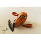 shop handmade wooden mask -  Deer