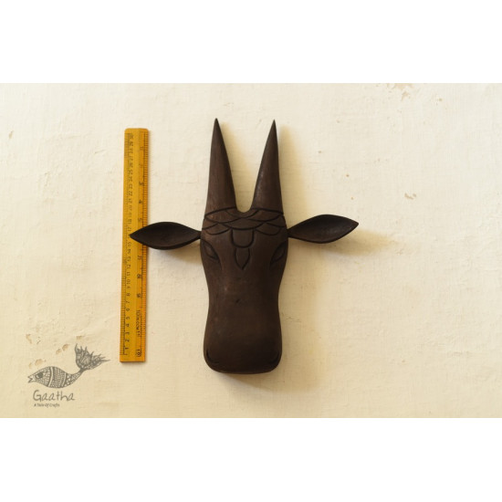 shop handmade wooden Nandi mask 