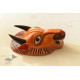 shop handmade wooden mask - Bull 