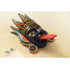 shop handmade wooden mask - kaali