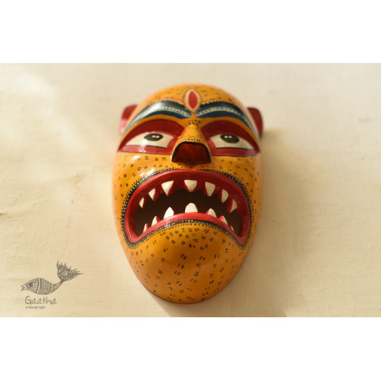 shop handmade wooden mask - Asura