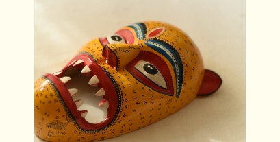 Handmade Wooden Mask ~ Asura
