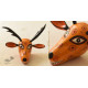 shop handmade wooden mask -  Deer