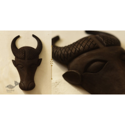 Handmade Wooden Mask ~ Nandi