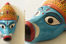 Handmade Wooden Mask ~ Varaha Avatar