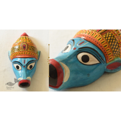 Handmade Wooden Mask ~ Varaha Avatar