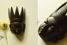 Handmade Wooden Mask From Bangal