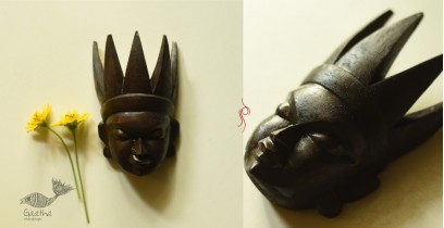 Handmade Wooden Mask From Bangal