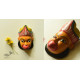 shop wooden mask - hanuman