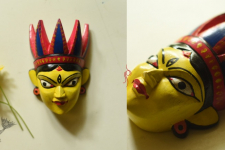 Handmade Wooden Mask - Tribal (A)