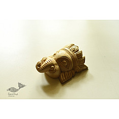 Handmade Wooden Mask - Ganesh