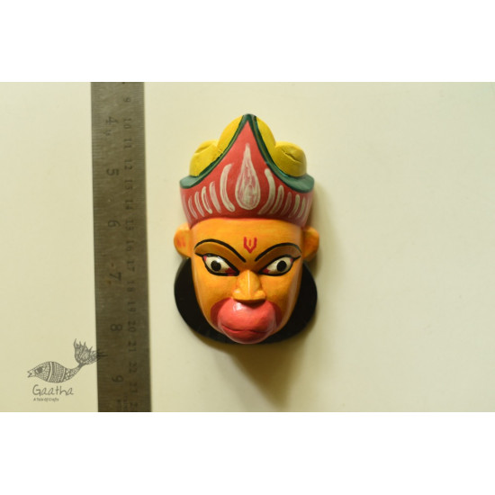 shop wooden mask - hanuman