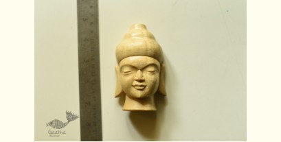 Handmade Wooden Mask - Buddha
