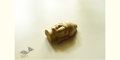 Handmade Wooden Mask - Buddha