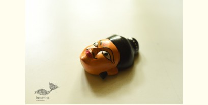 Handmade Wooden Mask - Eklavya