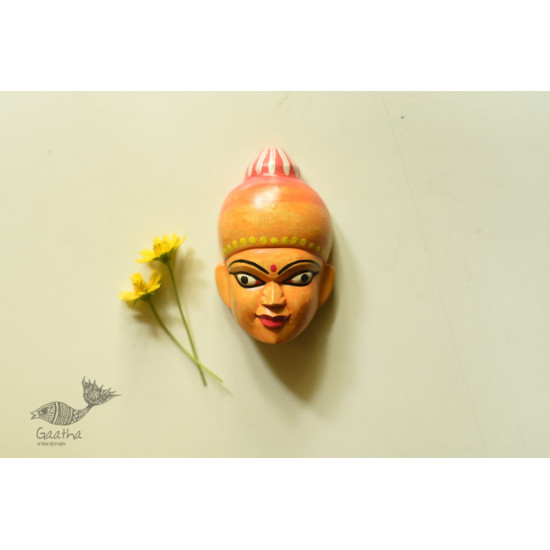 shop handmade wooden mask - Meera