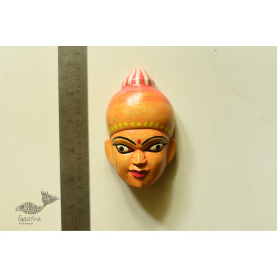 shop handmade wooden mask - Meera