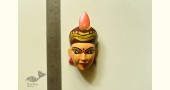 hand painted wooden mask - Tribal-women