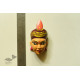 hand painted wooden mask - Tribal-women