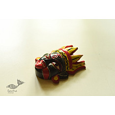 Handmade Wooden Mask - Kaali