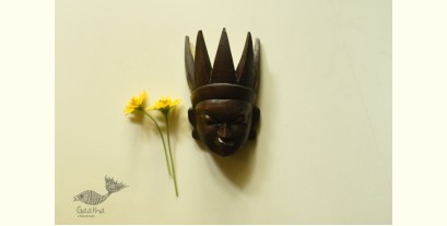 Handmade Wooden Mask From Bangal