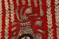 Sacred cloth of the Goddess- Nageshvari Maa ( 60" x 68")