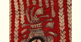 Sacred cloth of the Goddess- Nageshvari Maa ( 60" x 68")