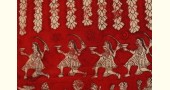 Sacred cloth of the Goddess- Nageshvari Maa ( 60 x 68 )