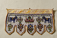 Prachin . प्राचीन | Handmade Bead Work ~ Old Hanging Ganesha Toran