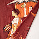 shop handcrafted batik A Tribal Girl painting