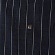 shop Handloom Soft Cotton Jamdani Stole  - Navy Blue