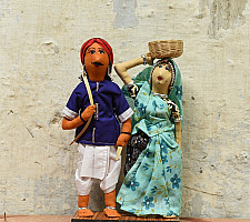 Gudiya - Jhabua Handmade Fabric Doll (Bhil) - F