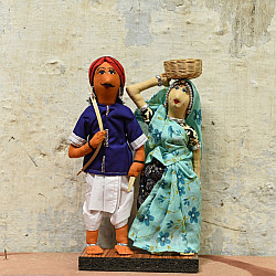 Gudiya - Jhabua Handmade Fabric Doll (Bhil) - F