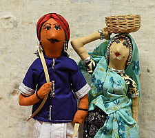 Gudiya - Jhabua Handmade Fabric Doll (Bhil) - F