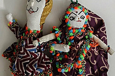 Dhingli | Cotton Handmade Kutchi Traditional Doll Set (Pair)