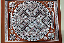 Mandana Art Painting | Geometric Mandana Design