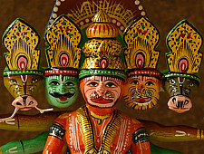 Wooden Toys | Panch Mukhi Hanuman