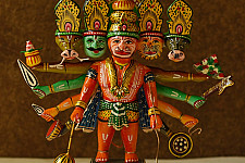 Wooden Toys | Panch Mukhi Hanuman