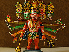 Wooden Toys | Panch Mukhi Hanuman