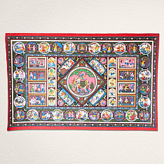 Chitra Katha . चित्र कथा | Pattachitra Traditional Painting ~ Krishna & Gopi