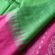 shop Handwoven Pure Tussar Silk Green Saree