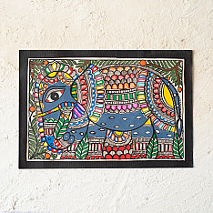 Madhuban . मधुबन ❁ Madhubani Painting - Gajraj