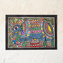 Madhuban . मधुबन ❁ Madhubani Painting - Gajraj