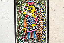 Madhuban . मधुबन ❁ Madhubani Painting - Radhika