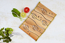 Purnak ✼ Udayagiri Wooden Hot Pot Mat / Table Mat ✼ { 23 }