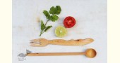 Purnak ✼ Udayagiri Wooden Cutlery - Set of Tow ✼ { 20 }