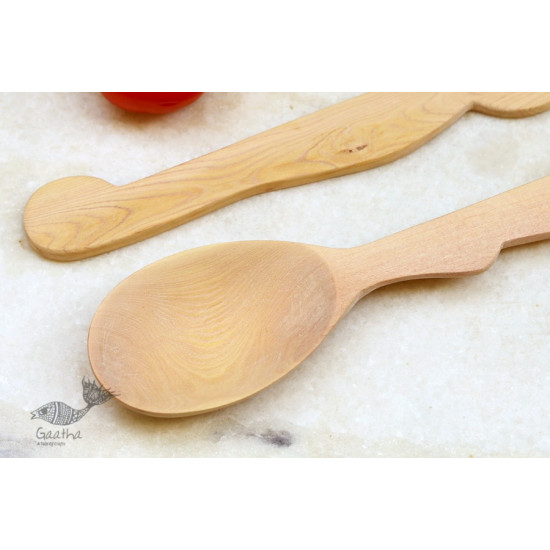 Purnak ✼ Udayagiri Wooden Cutlery - Set of Tow ✼ { 10 }