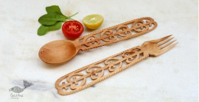 Purnak ✼ Udayagiri Wooden Cutlery - Set of Tow ✼ { 7 }
