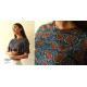 buy ajrakh hand block printed Crop Top